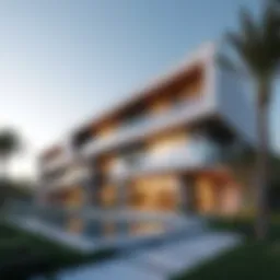 Modern architectural design of Amara Tilal Al Ghaf