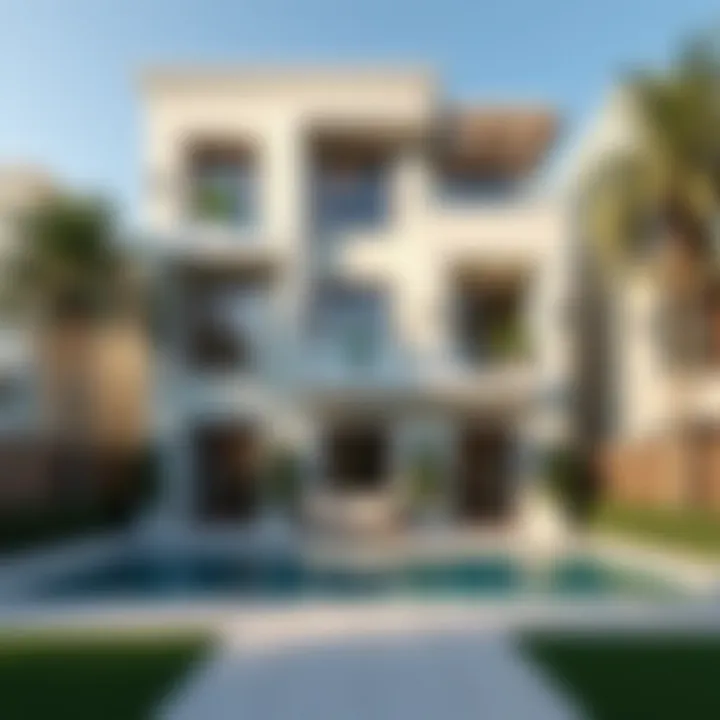 Charming apartment exteriors in Al Barsha South