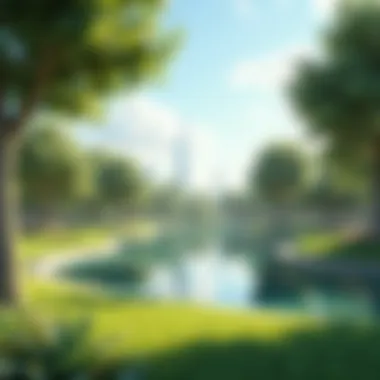 Tranquil Parks and Recreation in Al Barsha South Tranquil parks and recreation areas in Al Barsha South